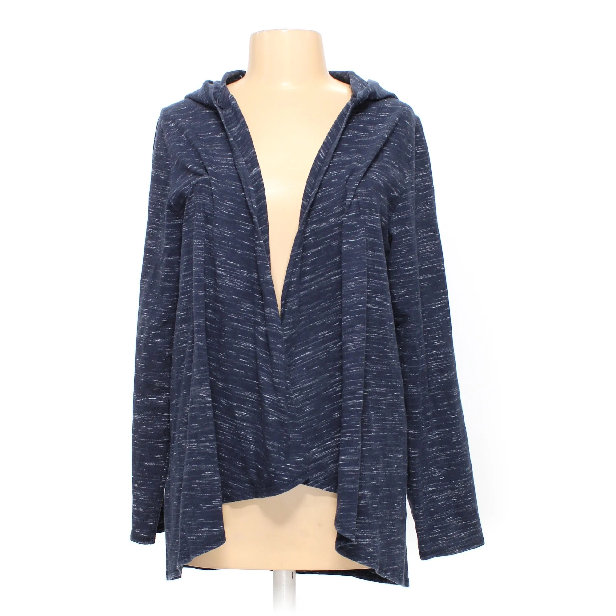 Active Blue/Navy Womens Cardigan Sz L