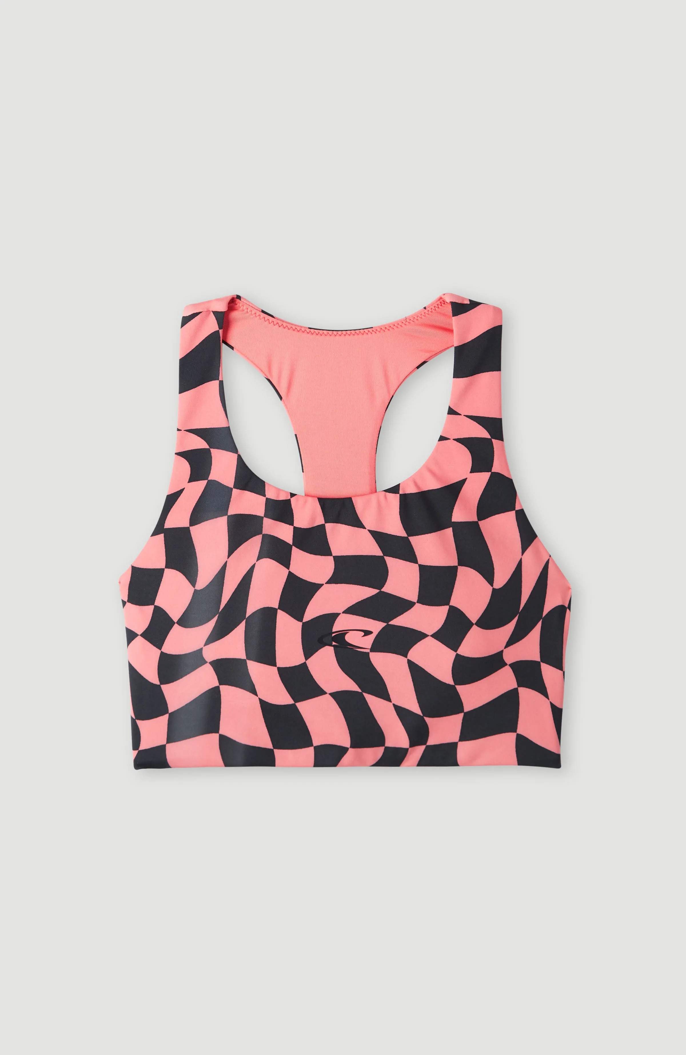 Active Sport Top | Pink Checkboard