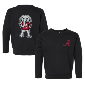 Alabama Crimson Tide Big Al Logo Toddler Crewneck Sweatshirt