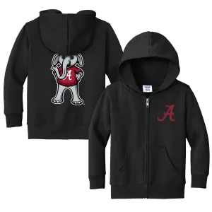 Alabama Crimson Tide Big Al Logo Toddler Full-Zip Sweatshirt