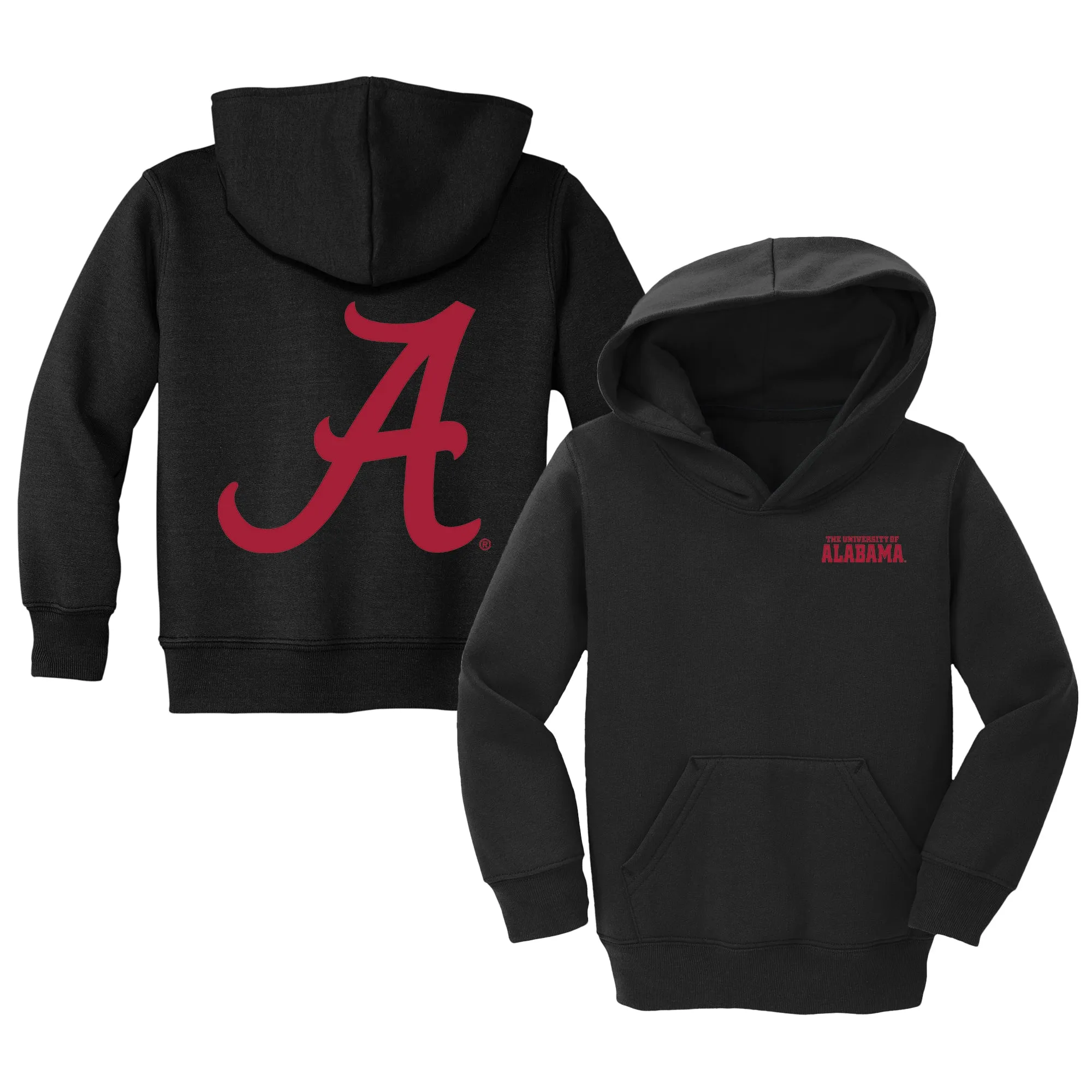 Alabama Crimson Tide Logo Toddler Pullover Sweatshirt