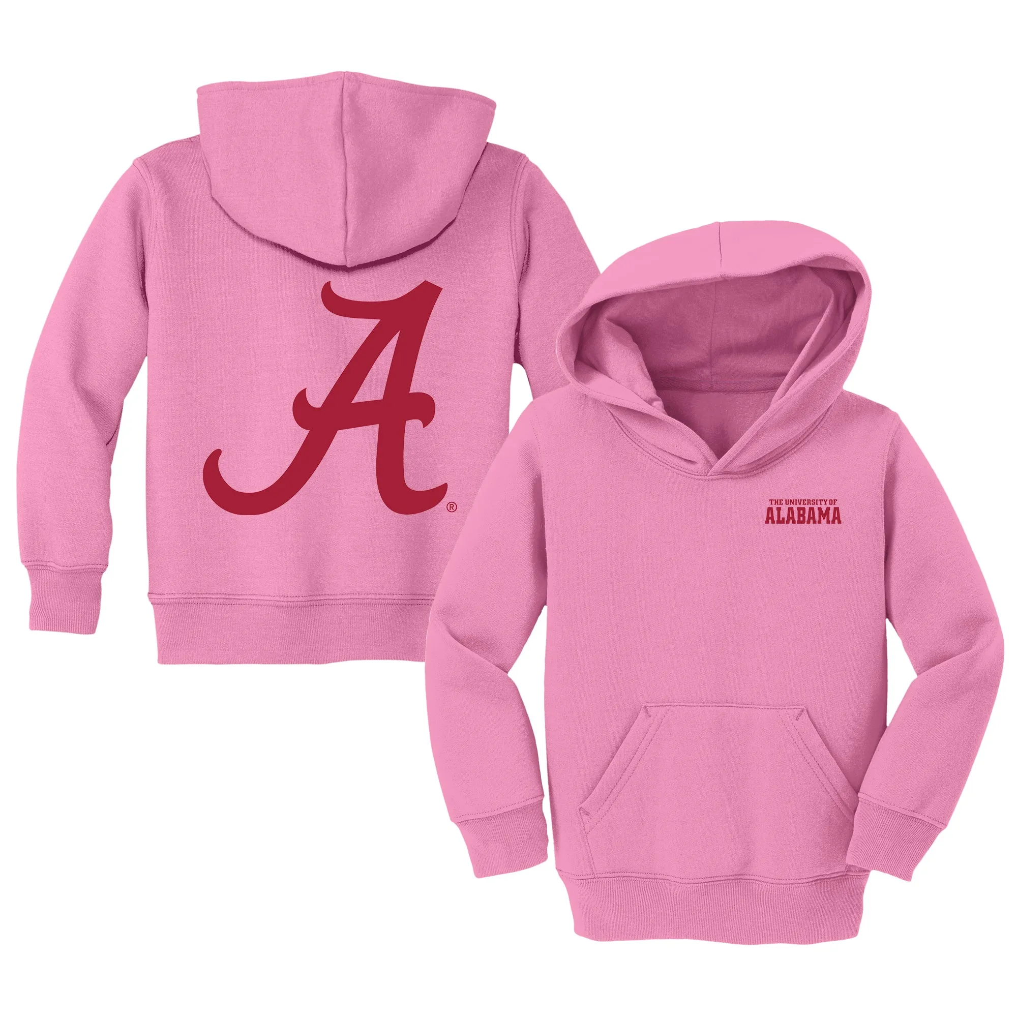 Alabama Crimson Tide Logo Toddler Pullover Sweatshirt