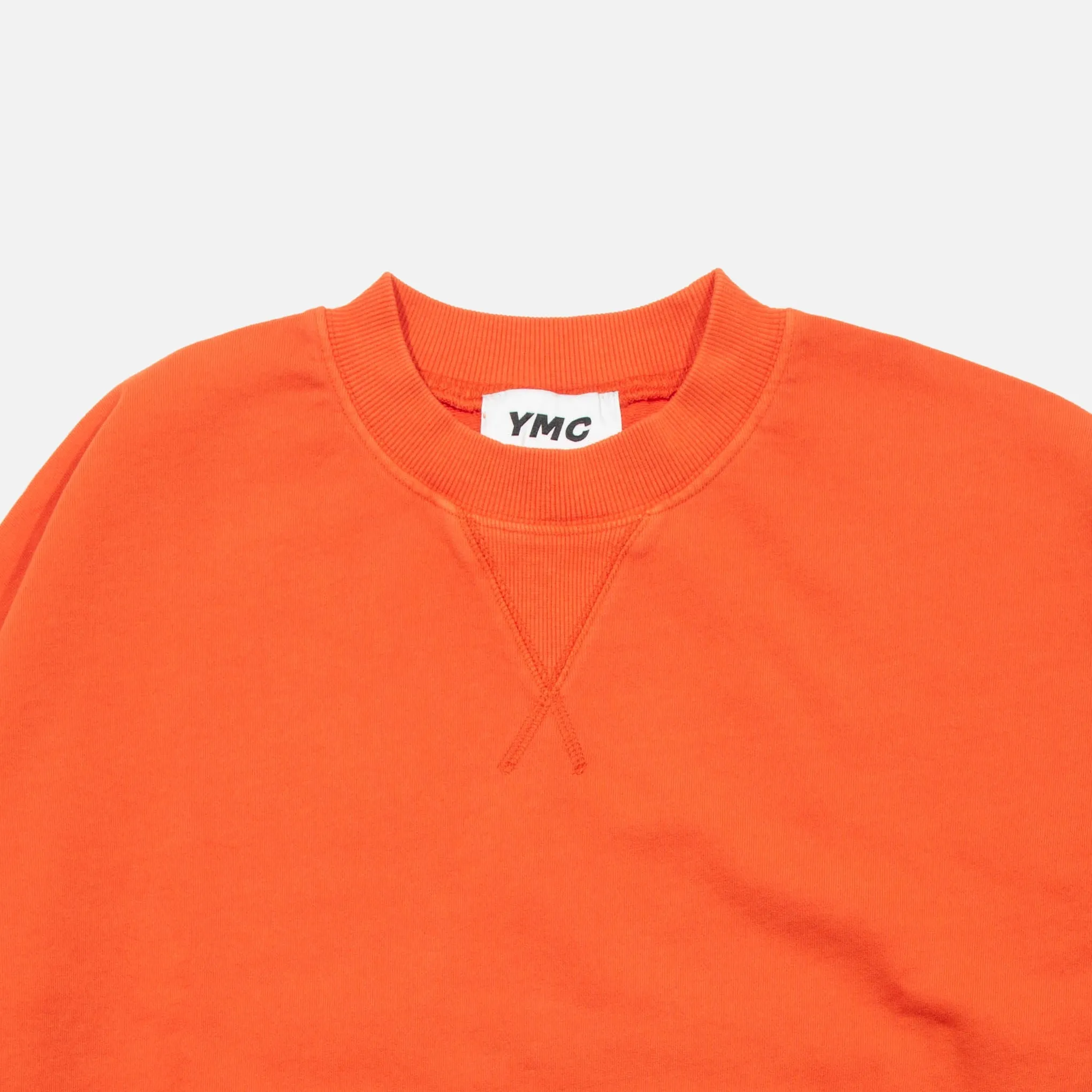 Almost Grown Cotton Loopback Sweatshirt - Orange