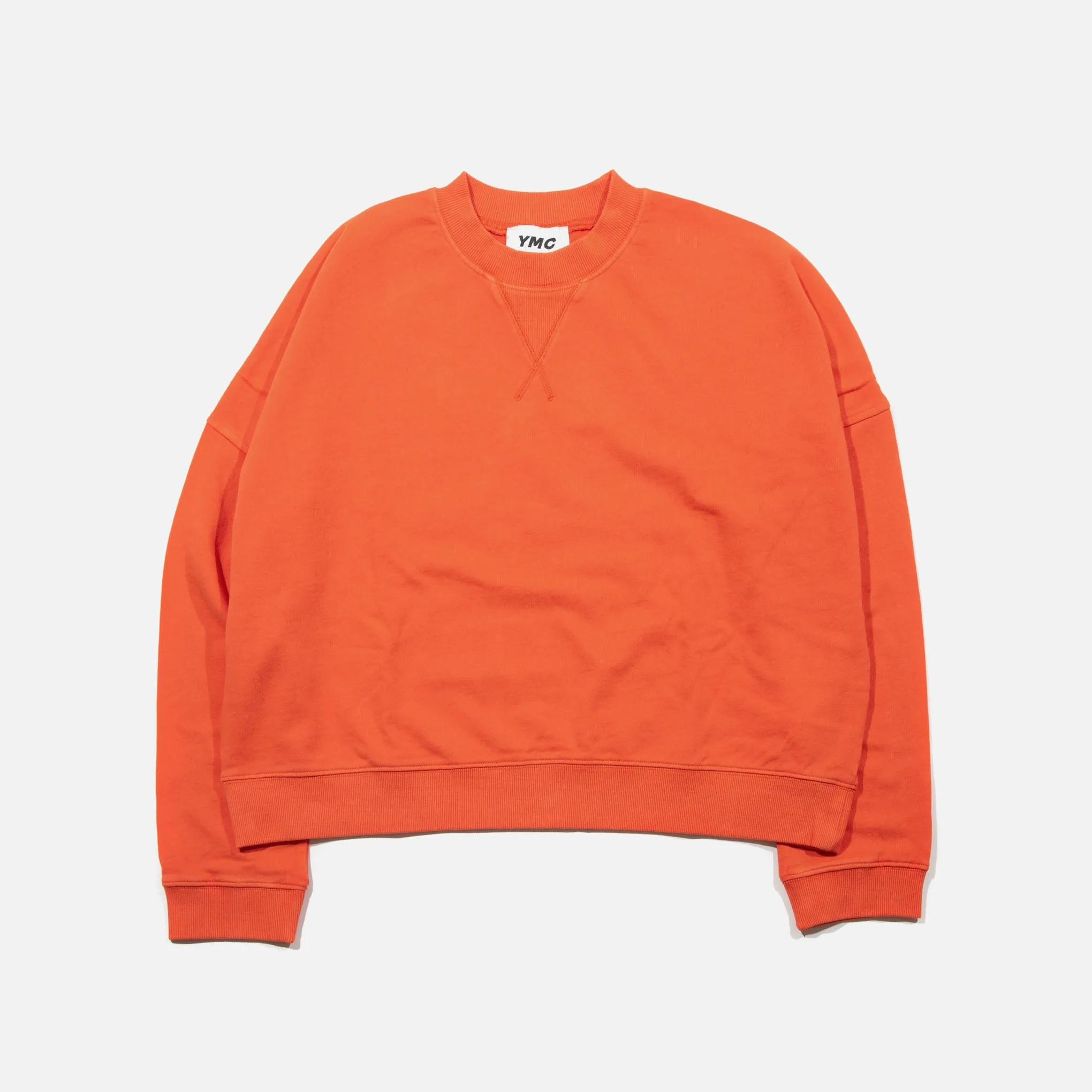 Almost Grown Cotton Loopback Sweatshirt - Orange