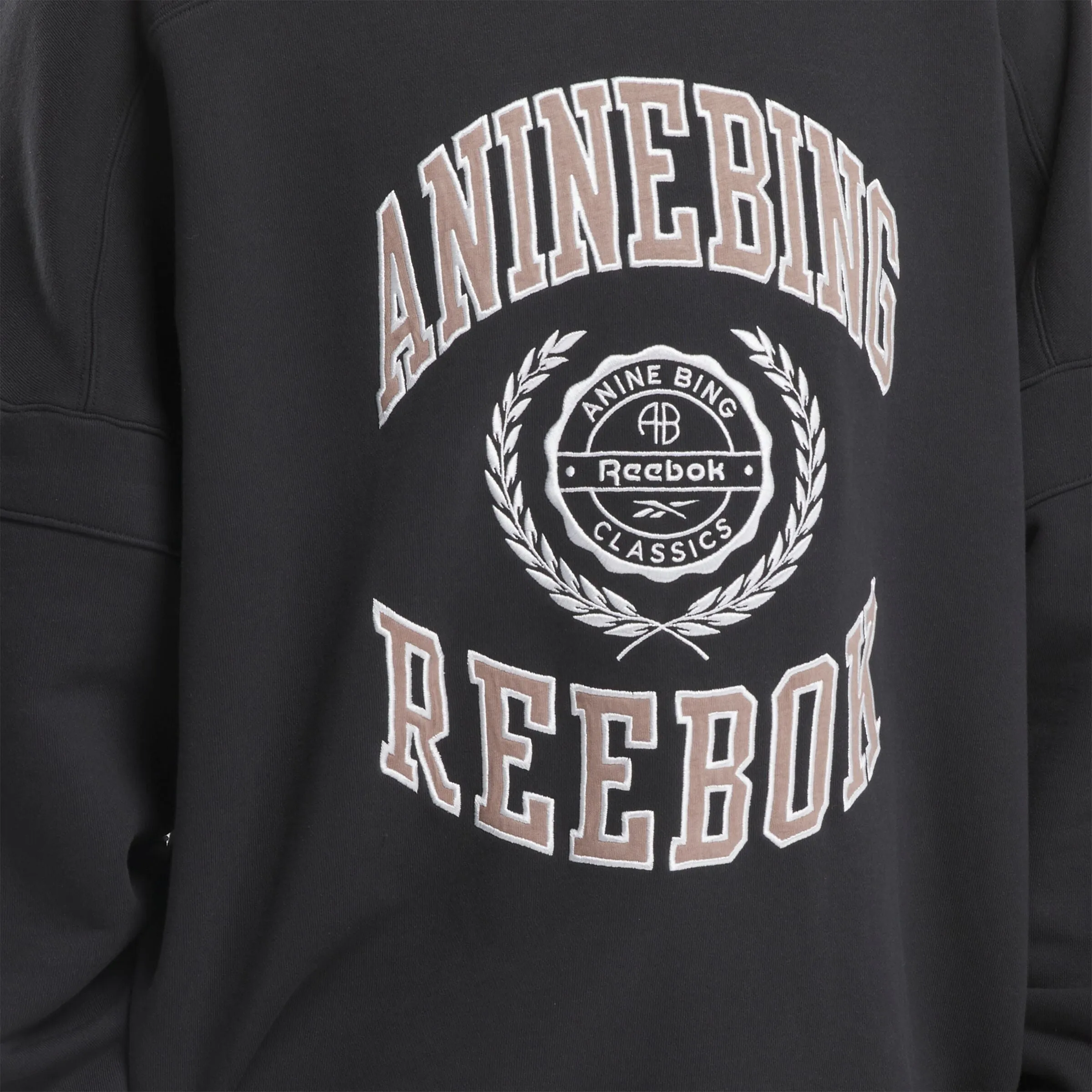 Anine Bing X Reebok Oversized Crew Night Black