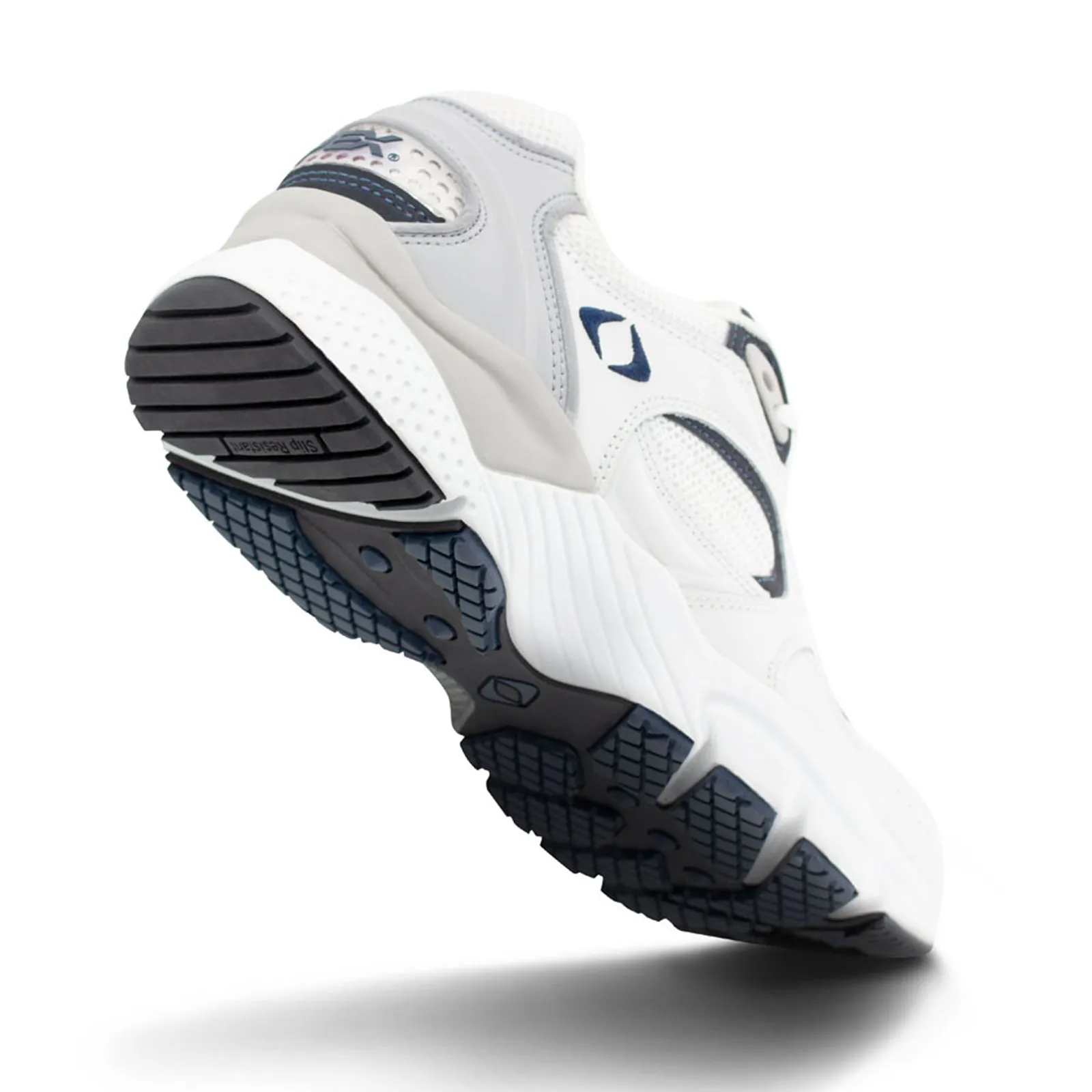 Apex X521 Boss Runner Active Shoe (Men) - White/Navy