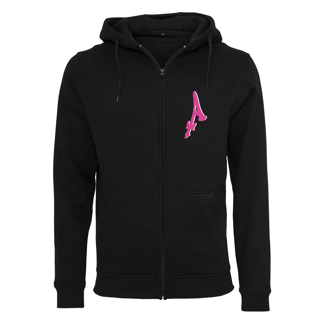 Arteaga - She Wolf Zip Hoodie - Black