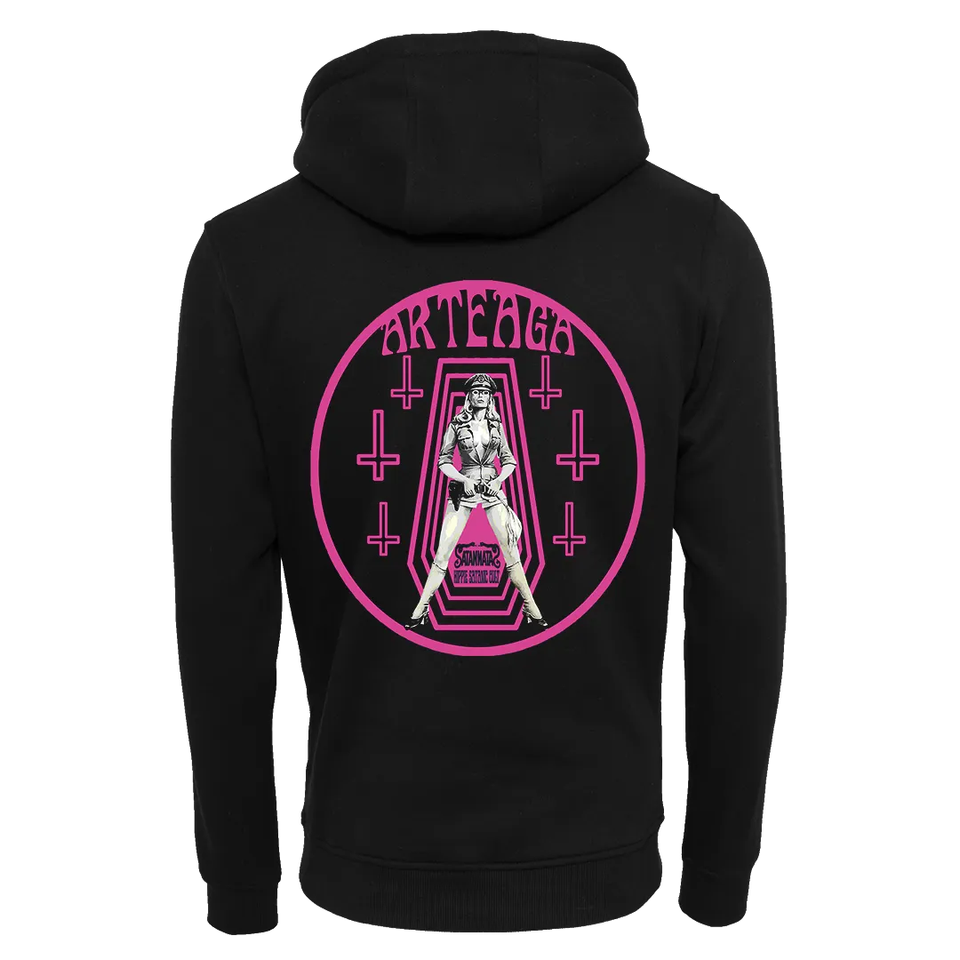 Arteaga - She Wolf Zip Hoodie - Black