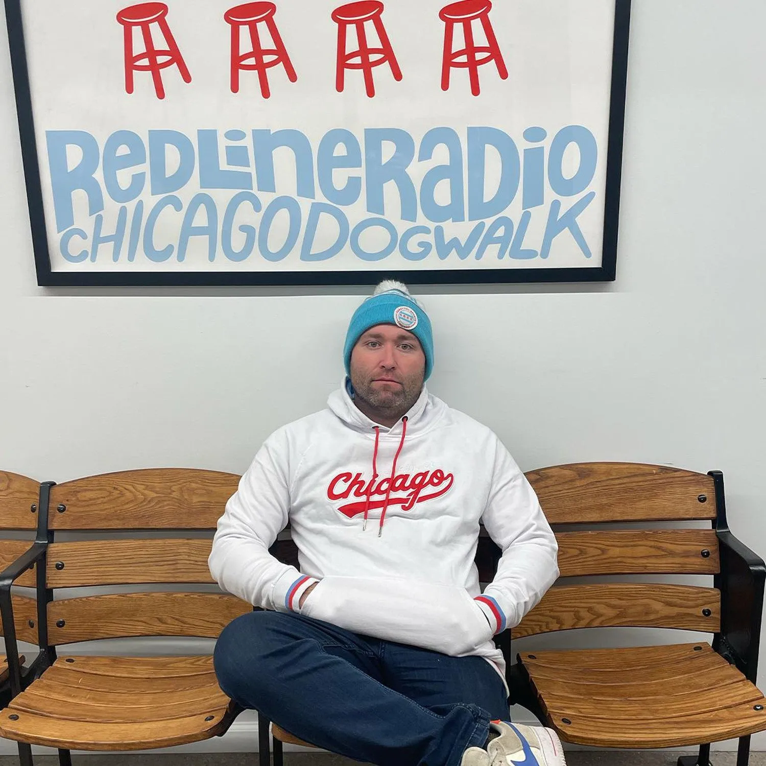 Barstool Chicago Varsity Premium Hoodie