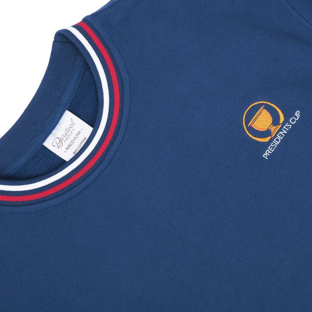 Barstool Golf x Presidents Cup Ribbed Crewneck