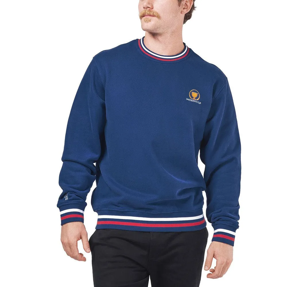 Barstool Golf x Presidents Cup Ribbed Crewneck