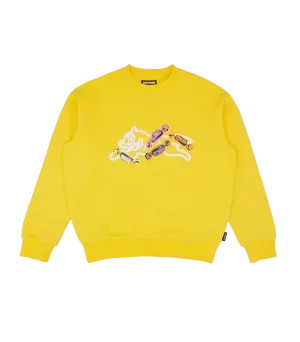 CANDIES DOG CREWNECK - YELLOW