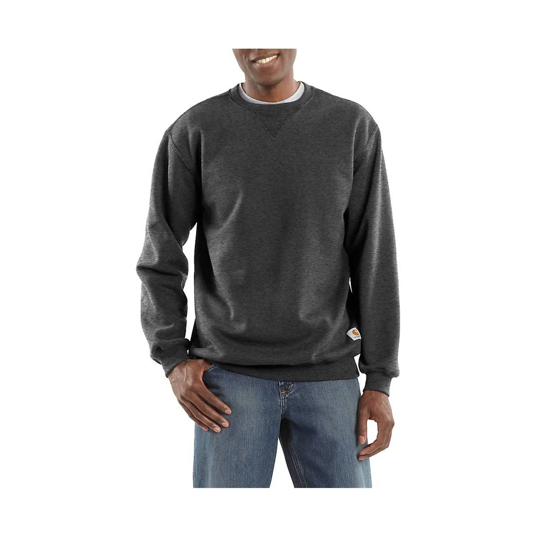 Carhartt Men's Midweight Crewneck Sweatshirt - Carbon Heather