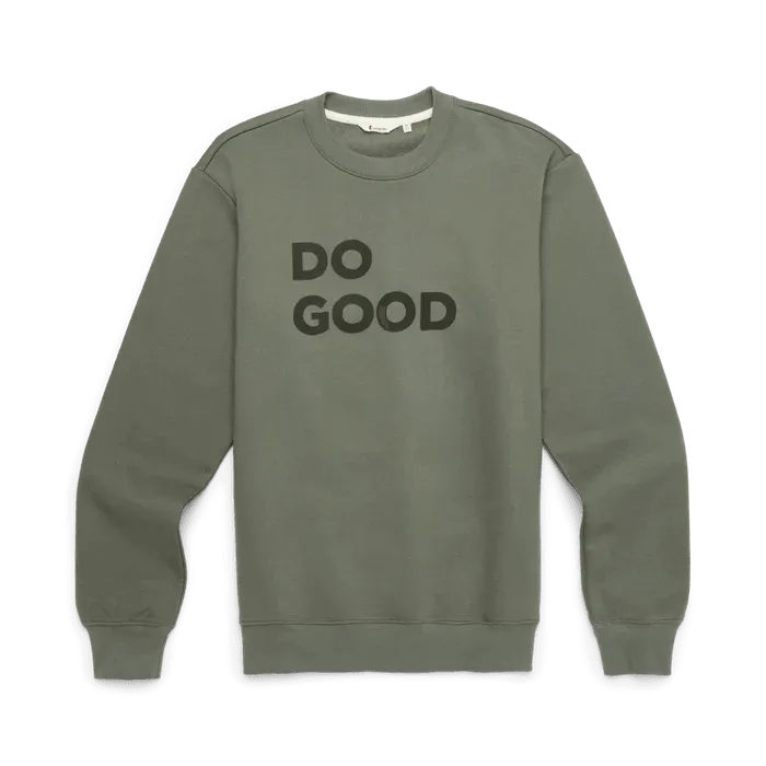 Cotopaxi Men’s Do Good Crew Sweatshirt Fatigue