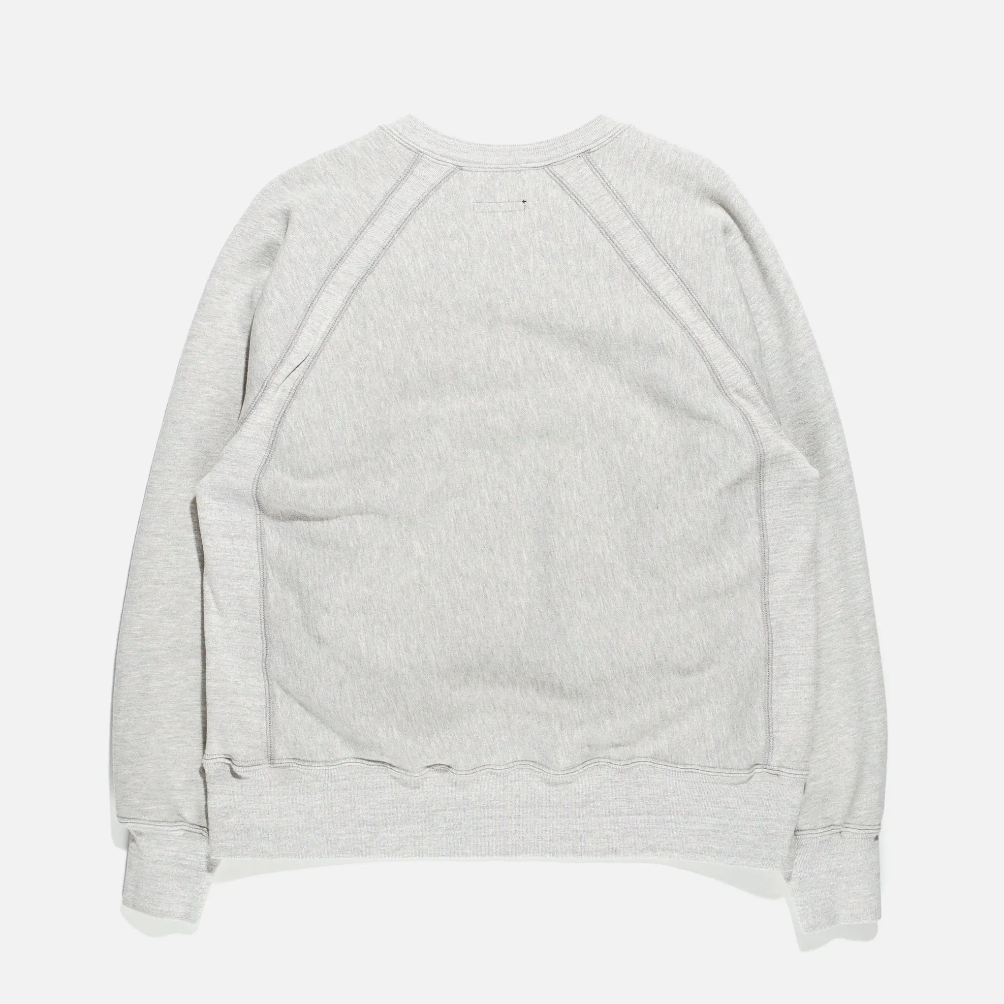 CP Heavy Fleece Raglan Crew - Heather Grey