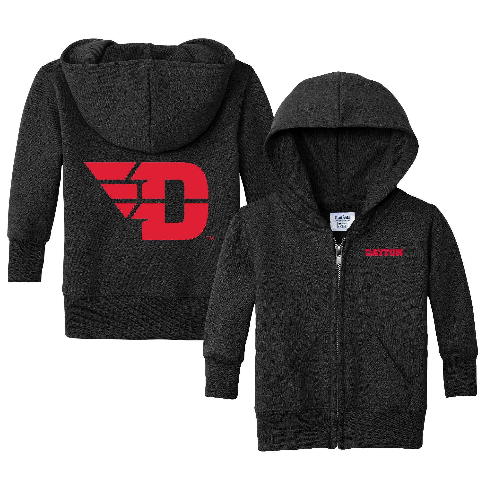 Dayton Flyers Logo Infant Full-Zip Sweatshirt