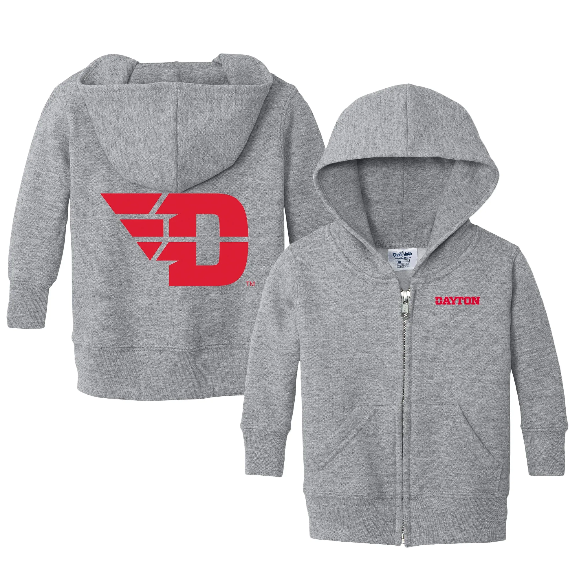 Dayton Flyers Logo Infant Full-Zip Sweatshirt