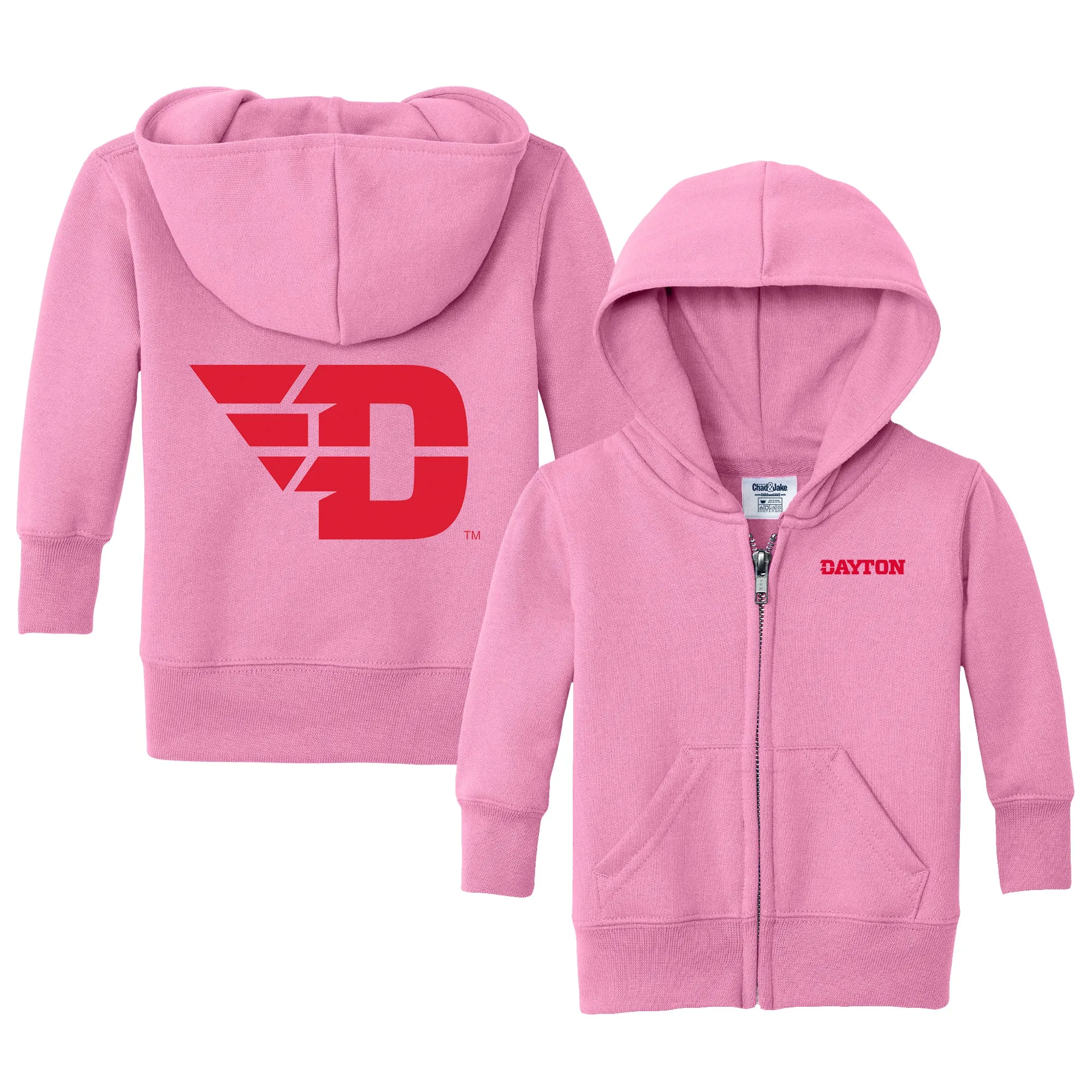 Dayton Flyers Logo Infant Full-Zip Sweatshirt