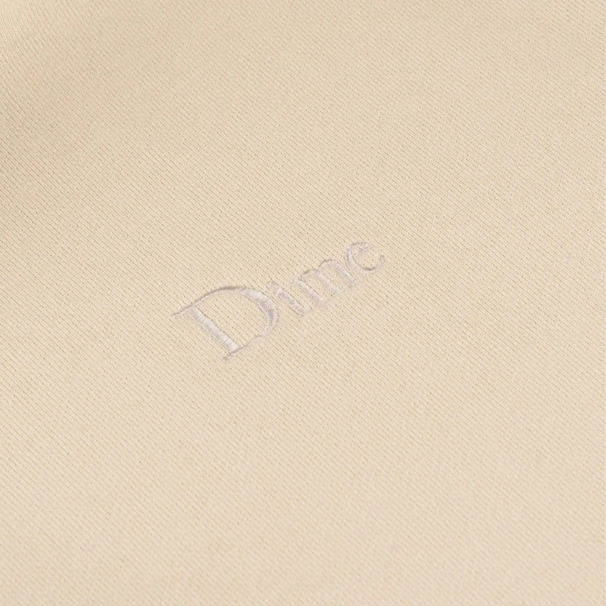 Dime Classic Small Logo Crewneck (Fog)