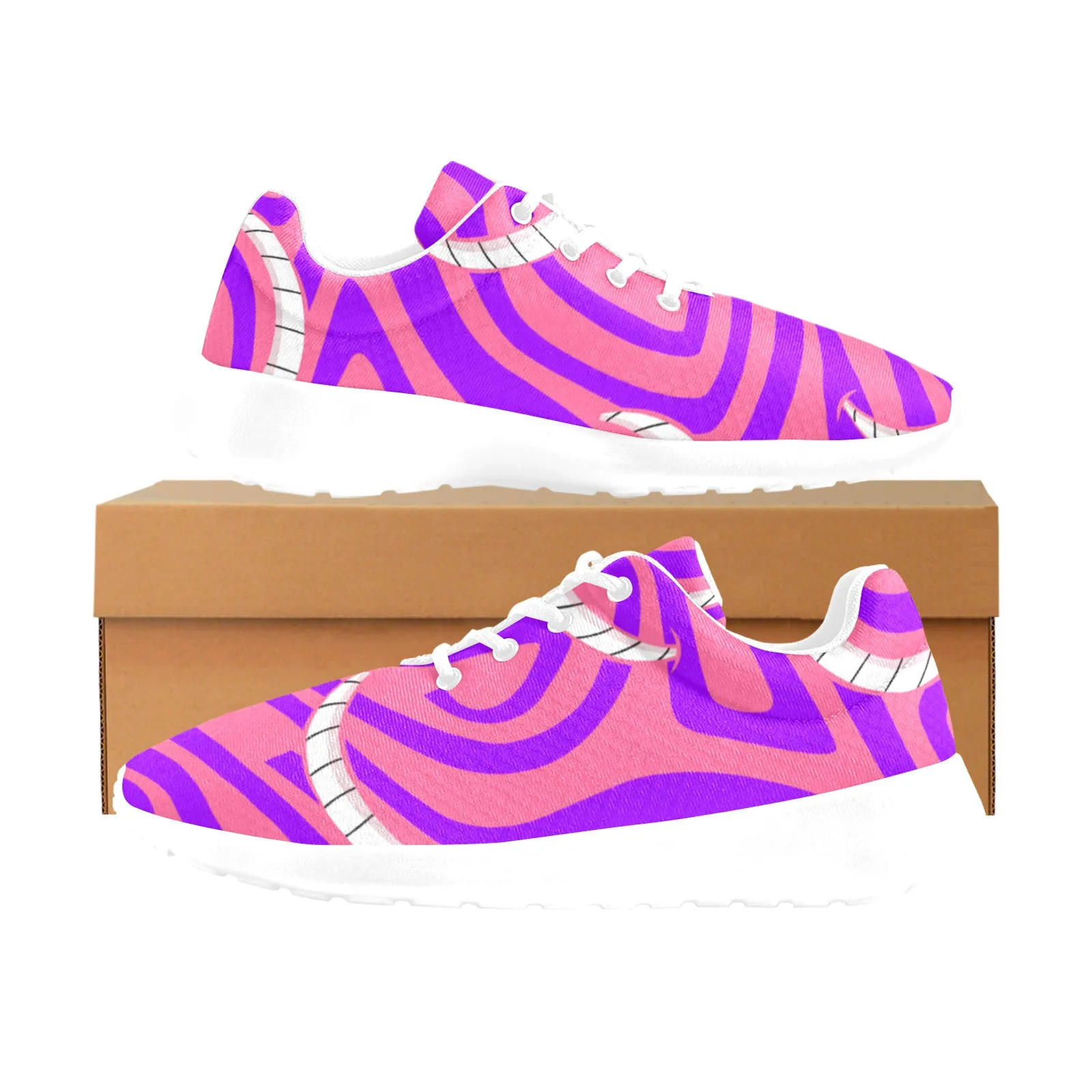 Disney Alice In Wonderland Cheshire Cat All Mad Here Men's Athletic Shoes