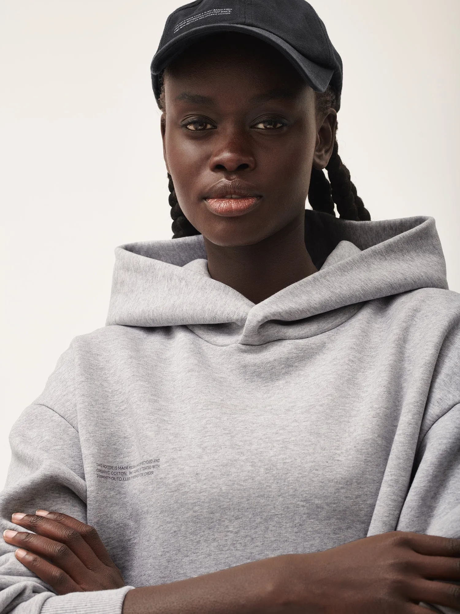 DNA Hoodie—grey marl