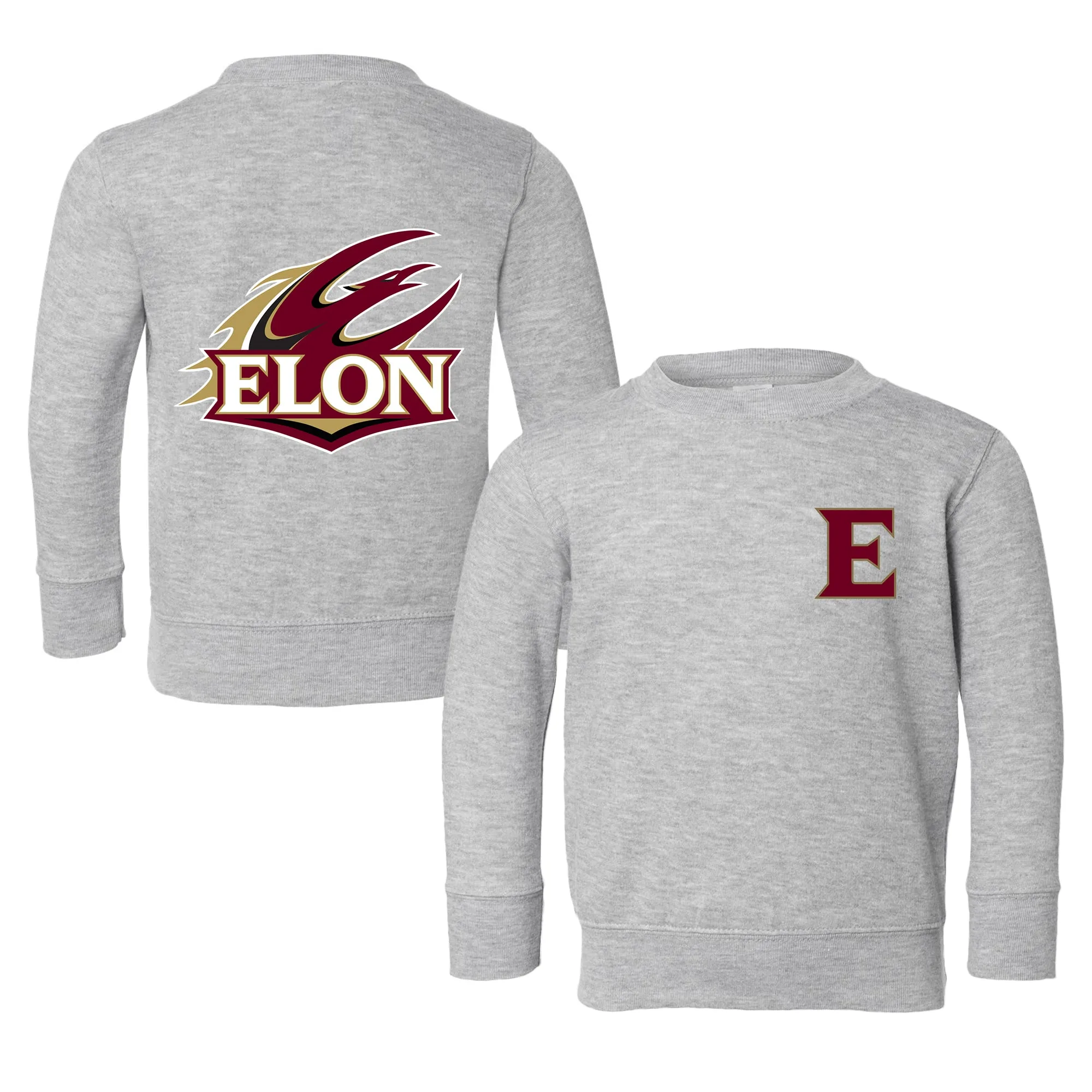 Elon Phoenix Logo Toddler Crewneck Sweatshirt