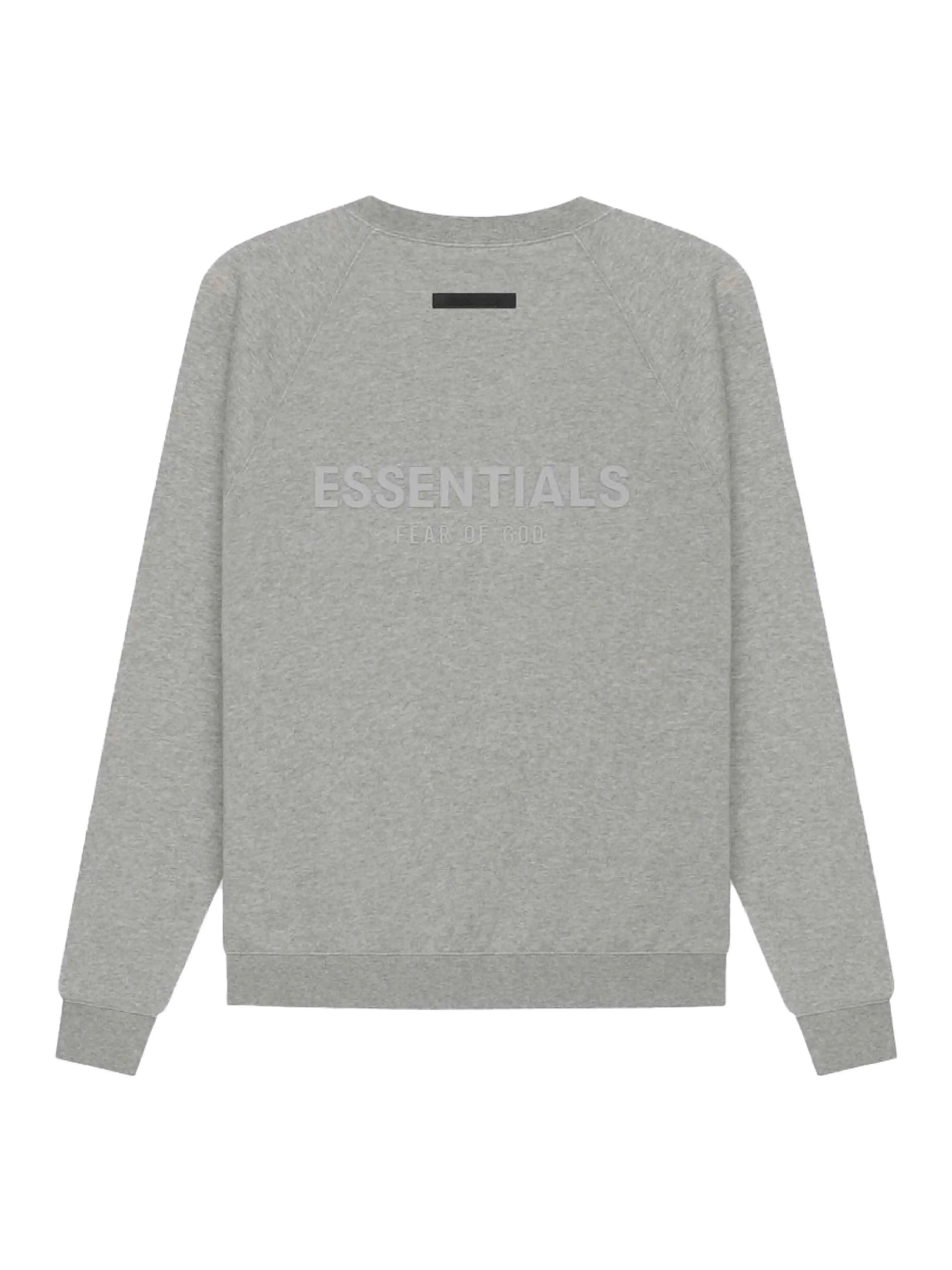 Fear Of God Essentials Crewneck Dark Heather Oatmeal [SS21]