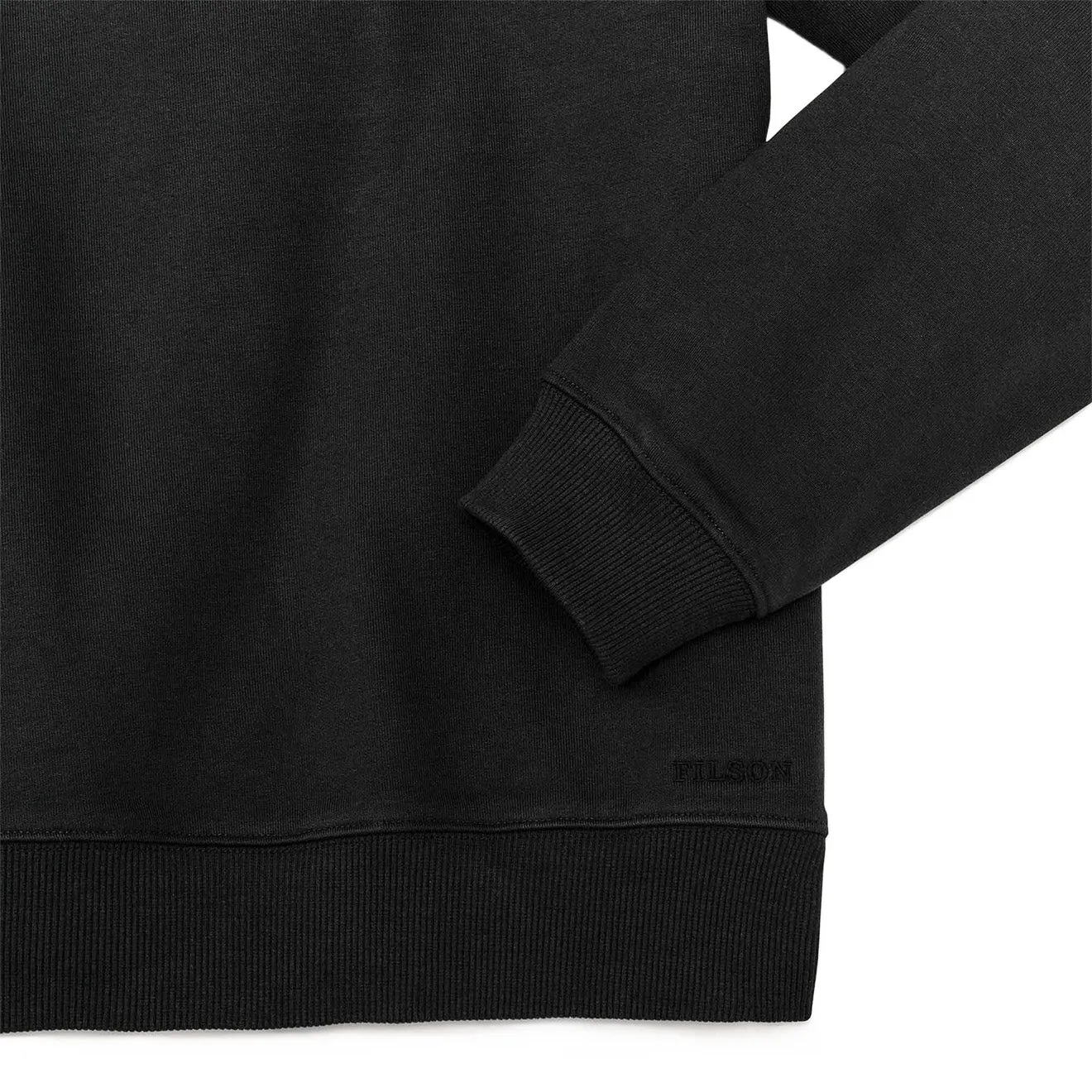 Filson Prospector Crew Neck Sweatshirt Black