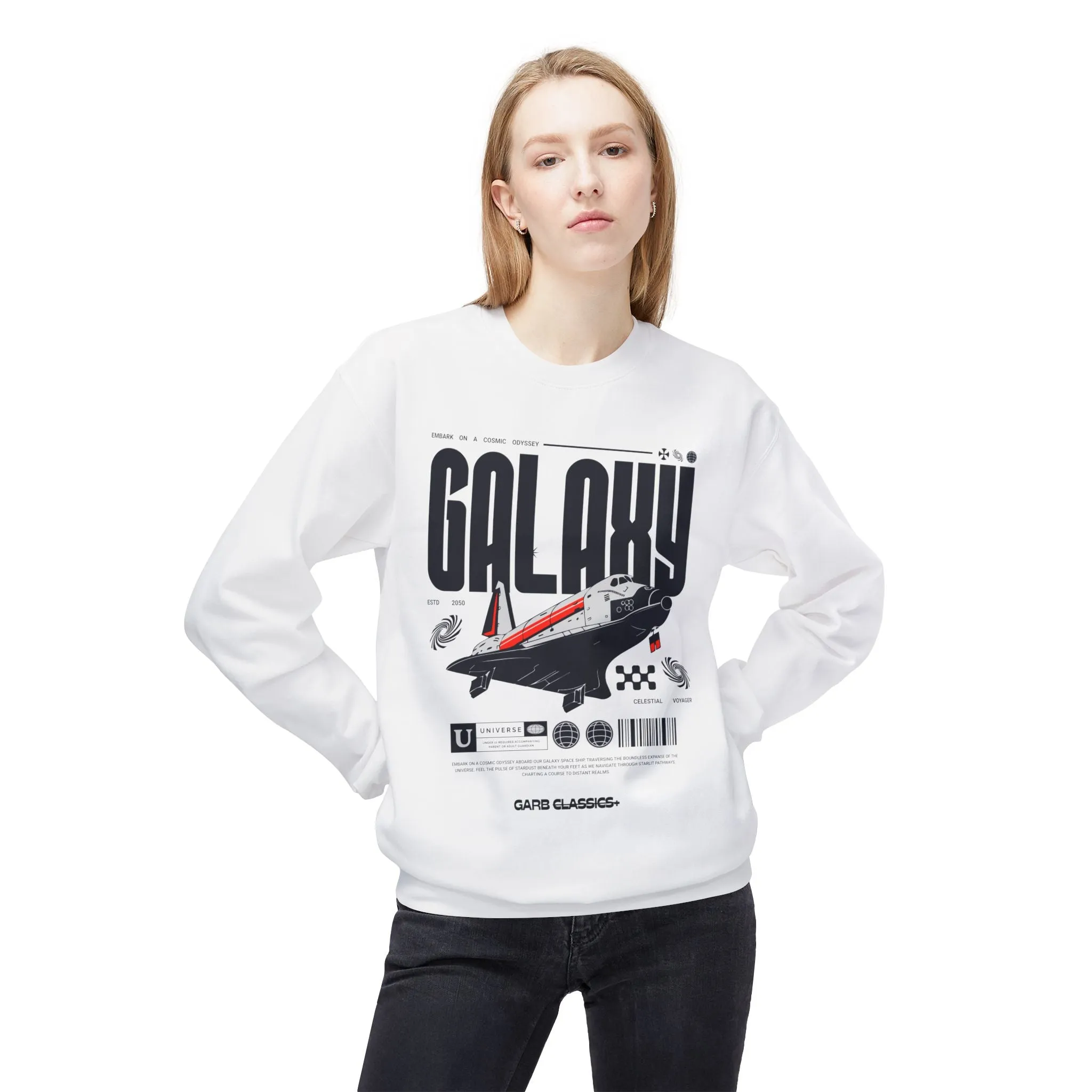 Galaxy Graphic Crewneck