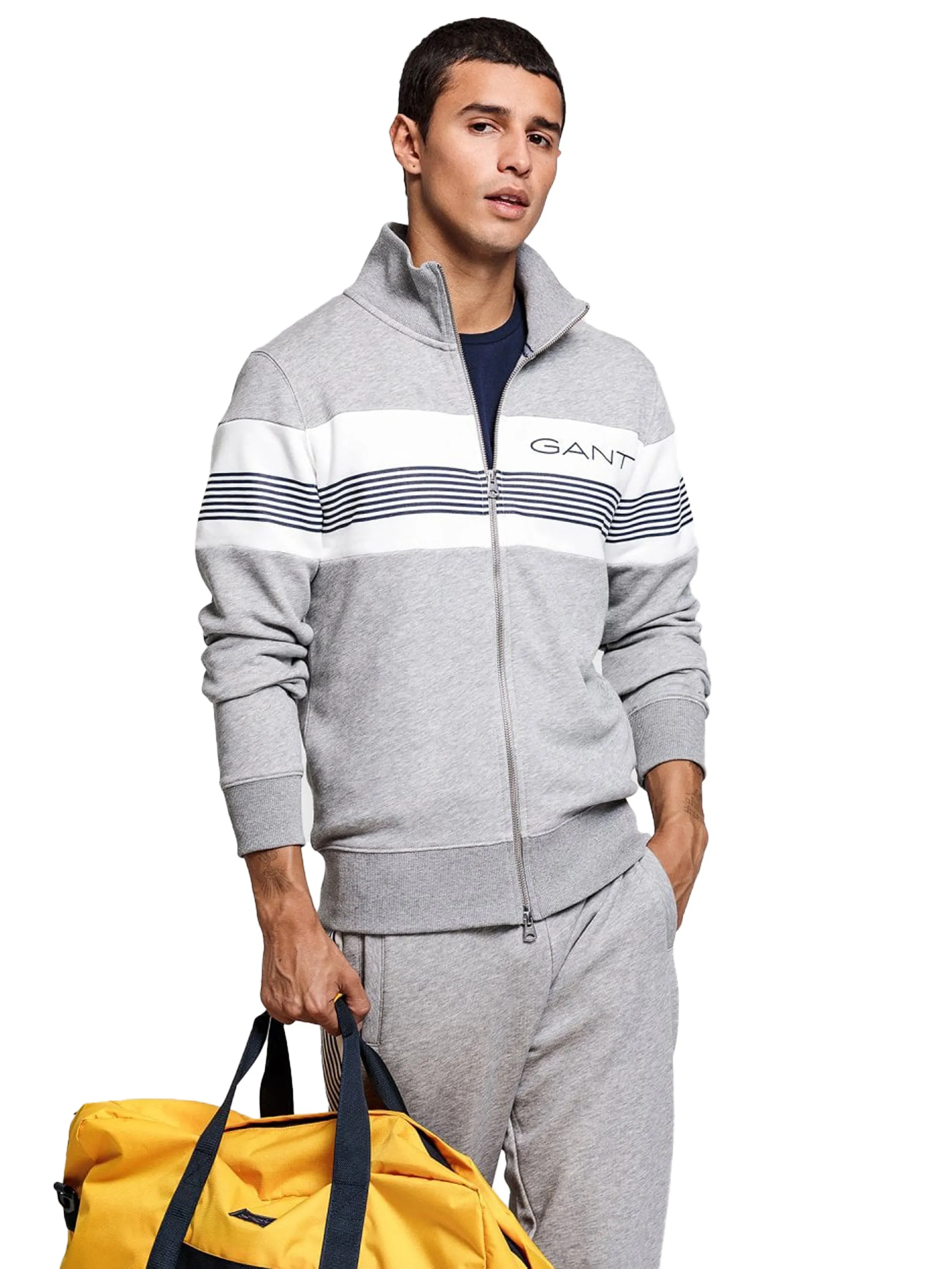 Gant | Mens Zip Through Sweatshirt