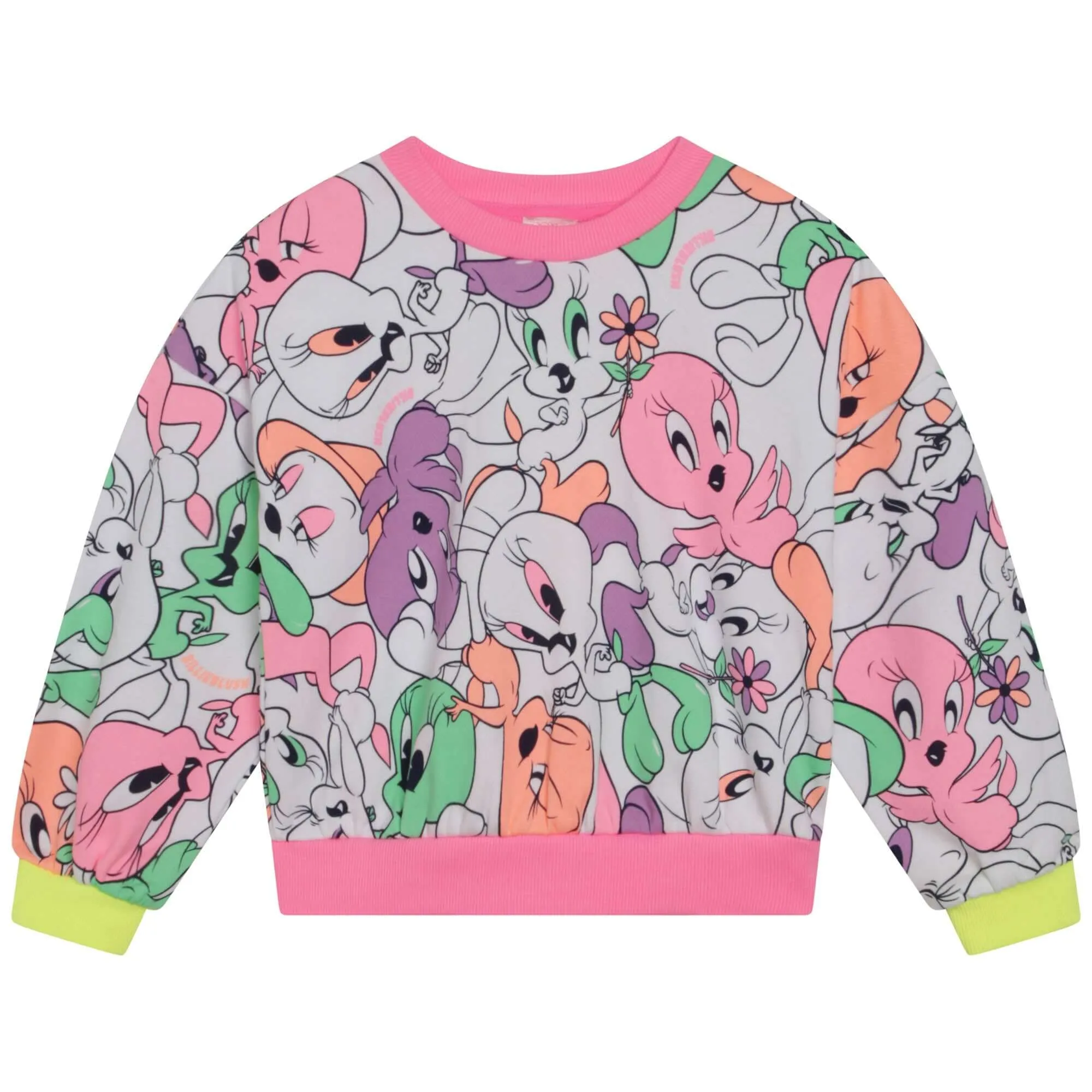 Girls Pink Looney Tunes Sweatshirt