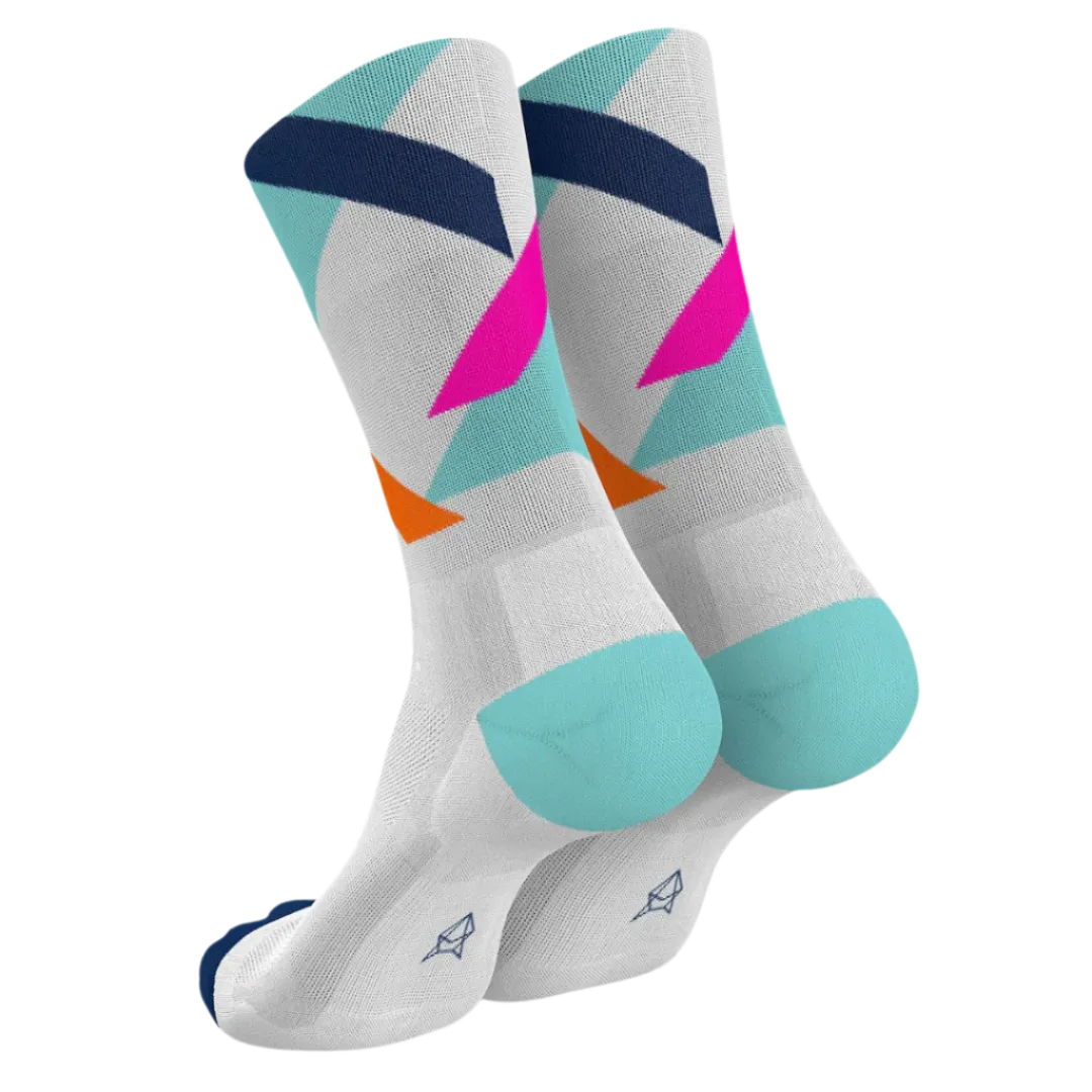 Incylence - Ultralight Strikes Long Sock - Mint Pink