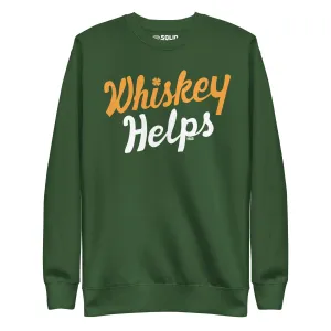 Irish Whiskey Helps Classic Fleece Sweatshirt