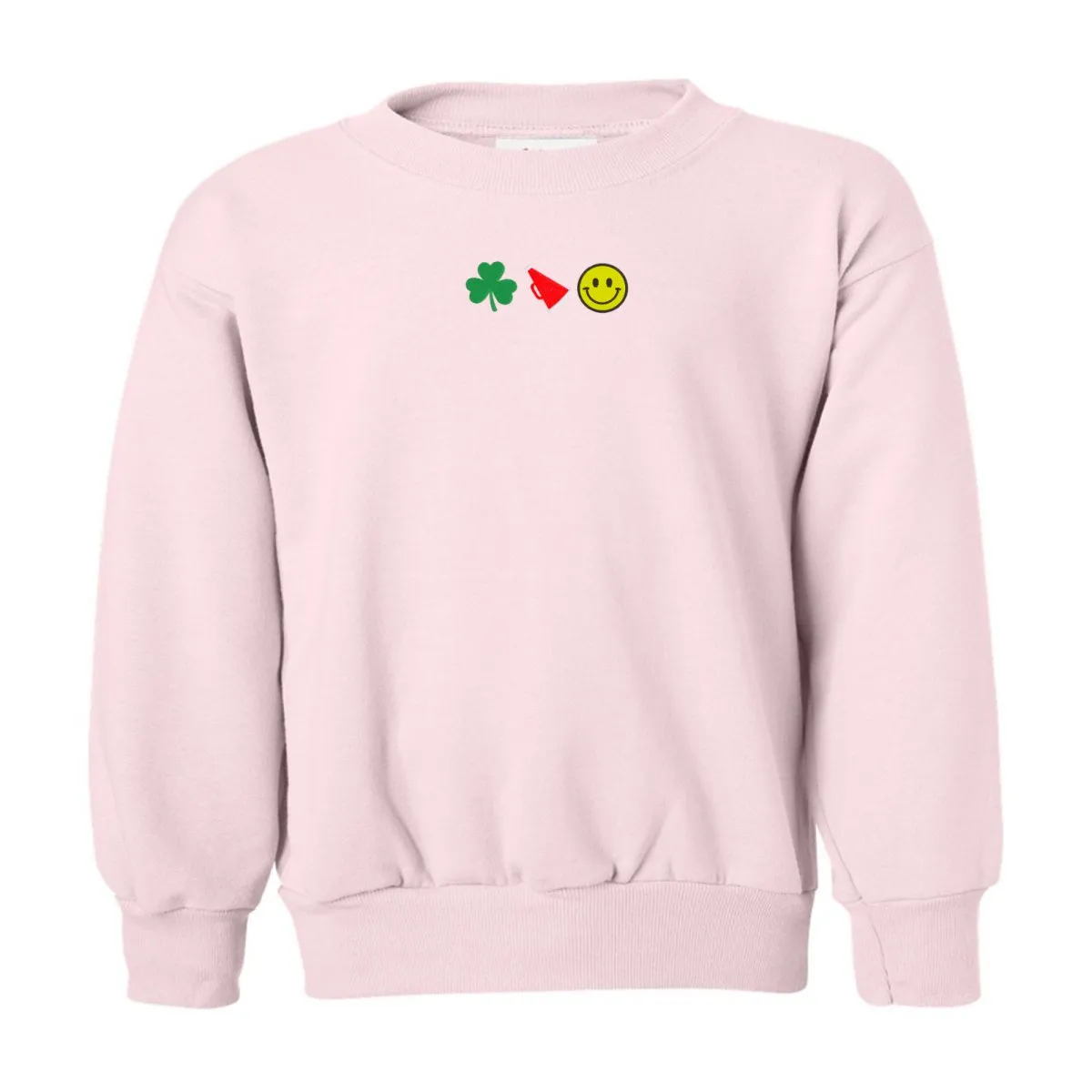 Kids Make It Yours™ 'Favorite Things Icons' Embroidered Sweatshirt