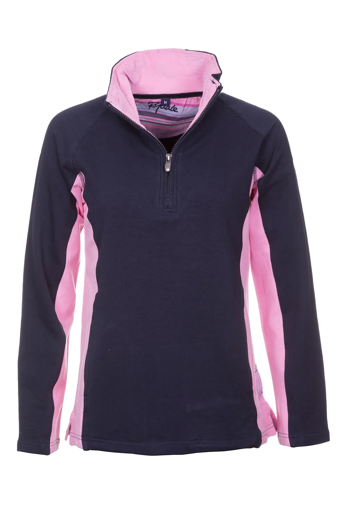 Ladies Half Zip Muston Sweatshirt