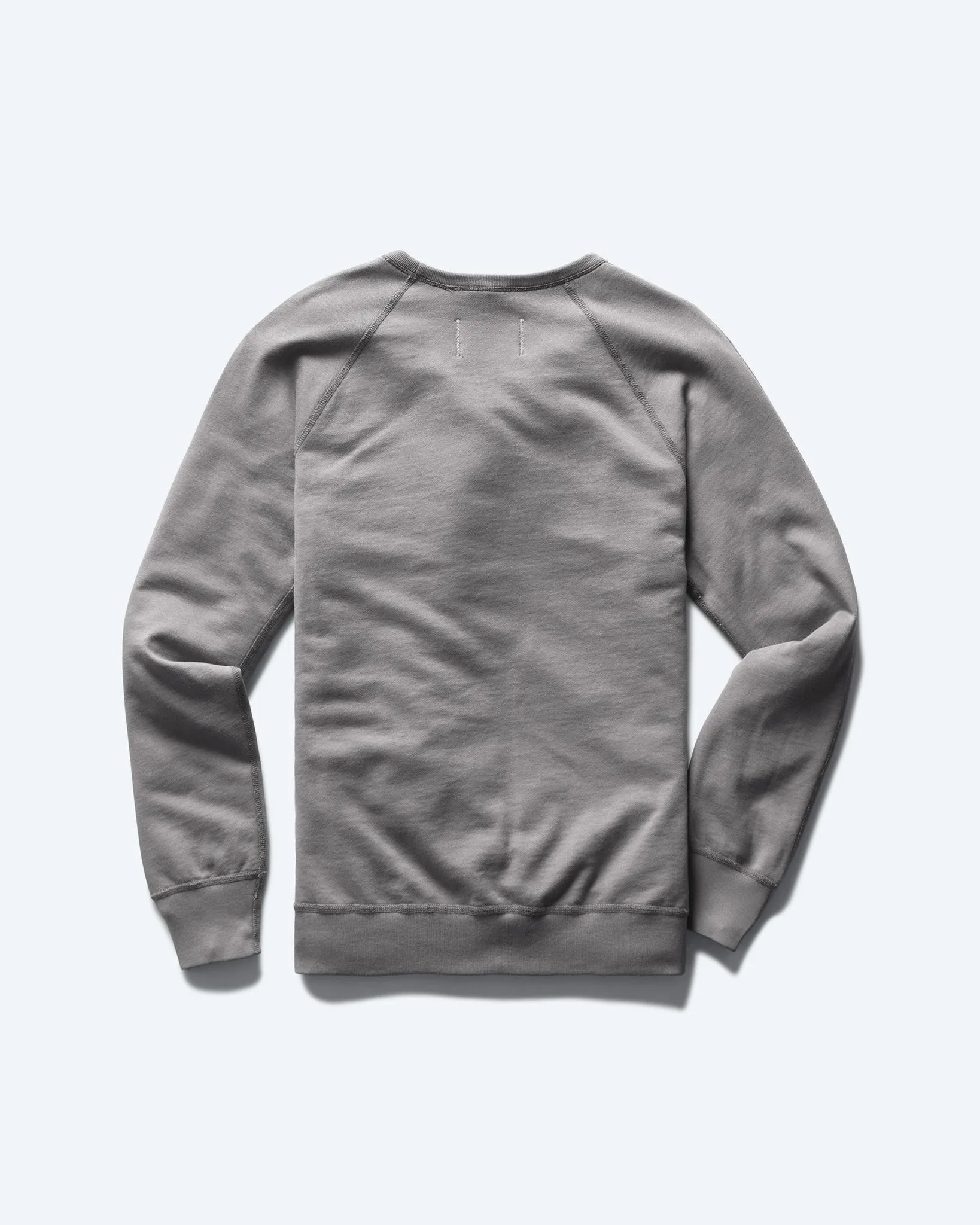 Lightweight Terry Slim Crewneck