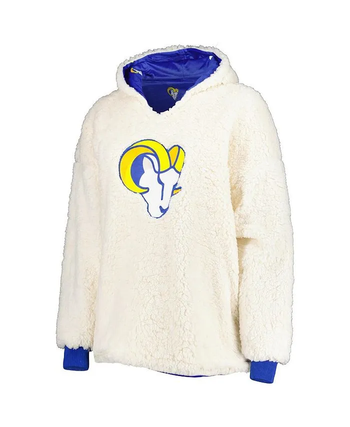 Los Angeles Rams FOCO Women's Reversible Repeat Hoodie, Blue