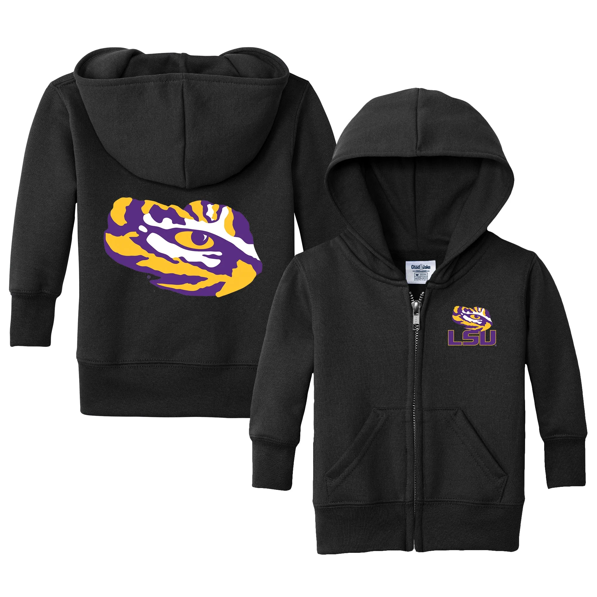 LSU Tigers Logo Infant Full-Zip Sweatshirt