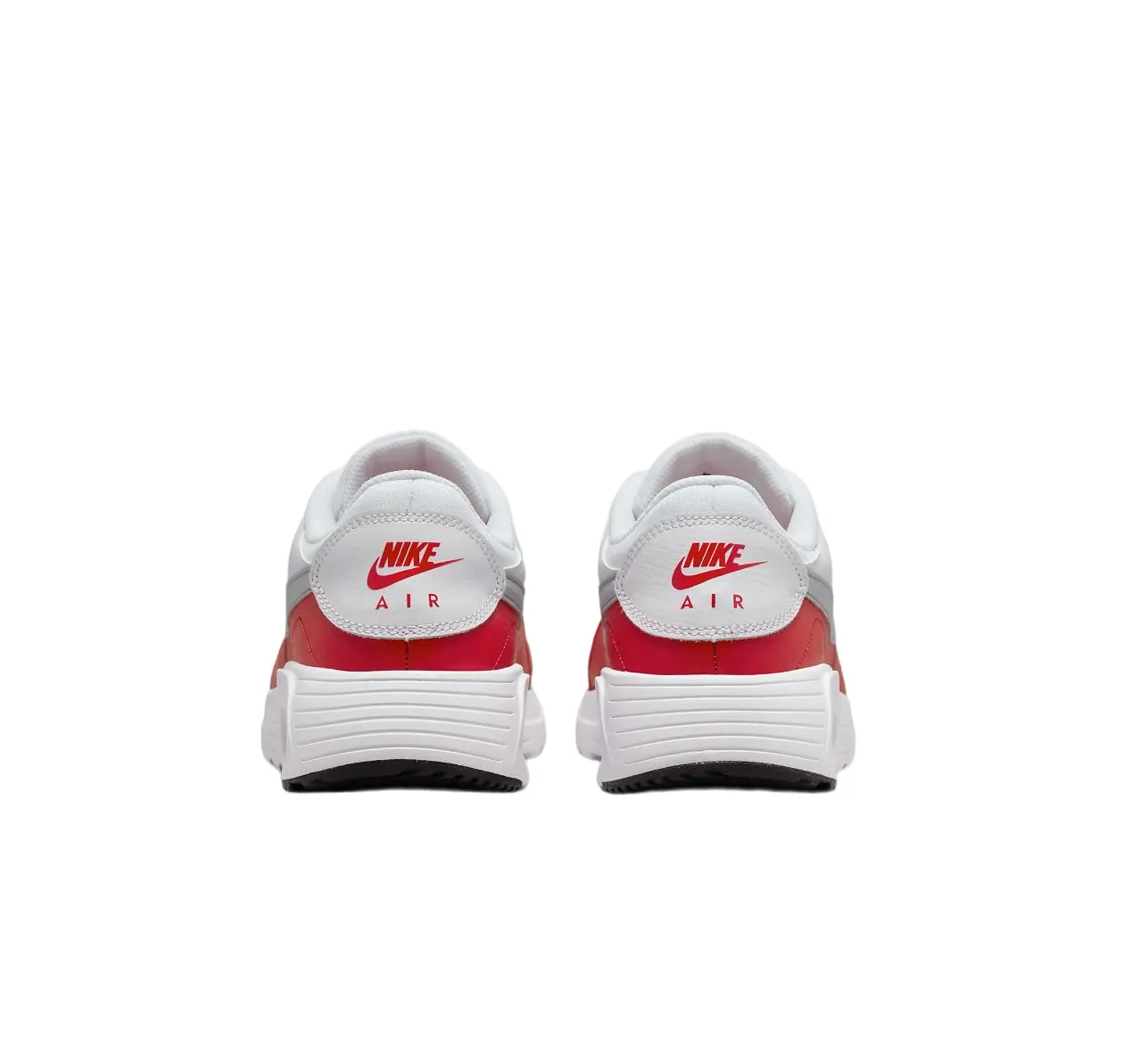 Mens Nike Air Max Sc White/Grey/Red Athletic Shoes