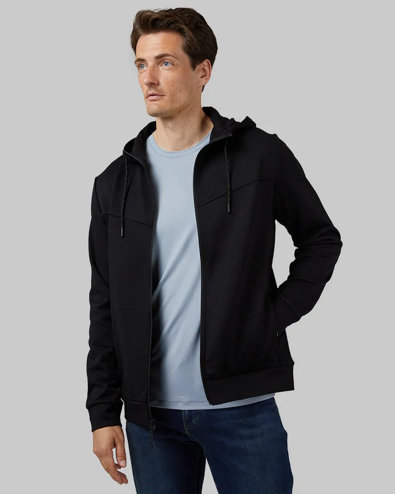 MEN'S SOFT STRETCH TERRY FULL-ZIP HOODIE