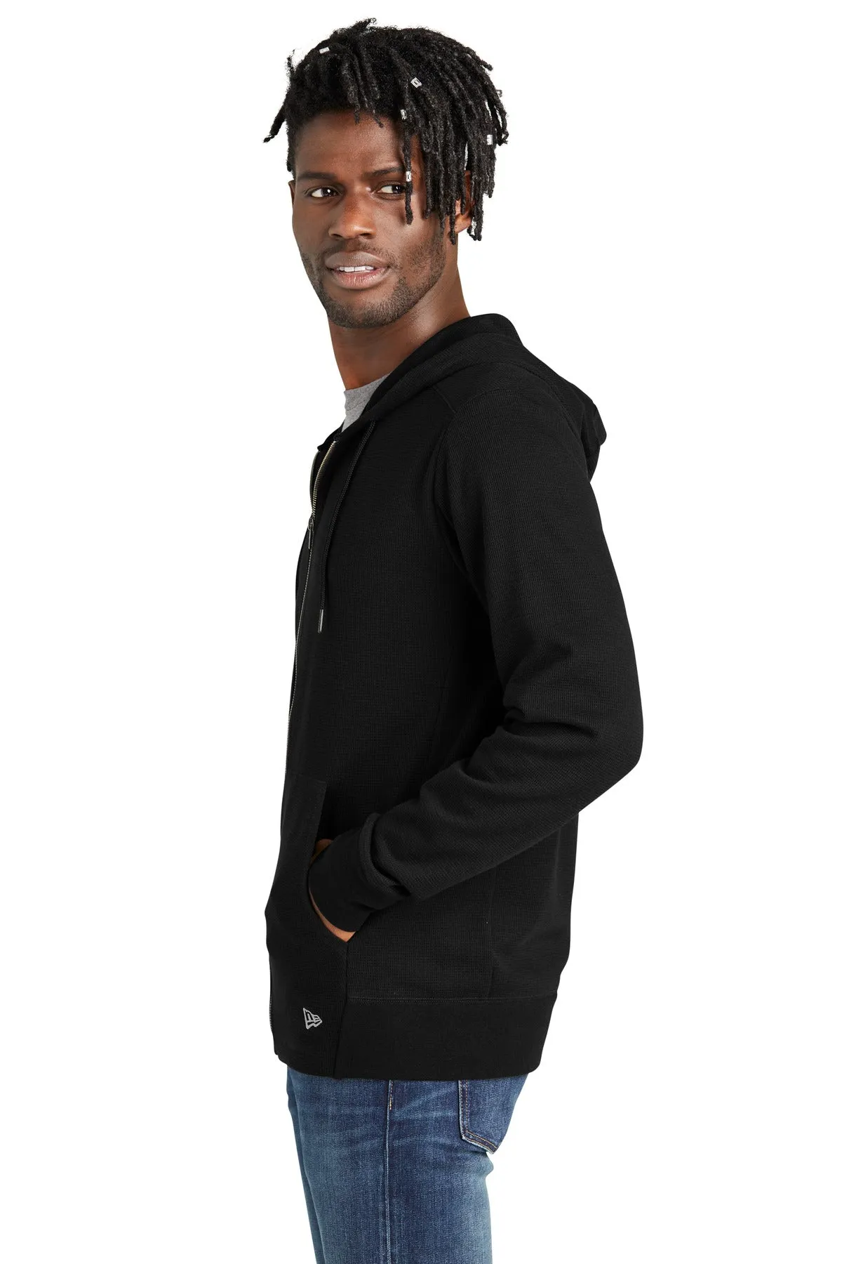 New Era® Thermal Full-Zip Hoodie NEA141