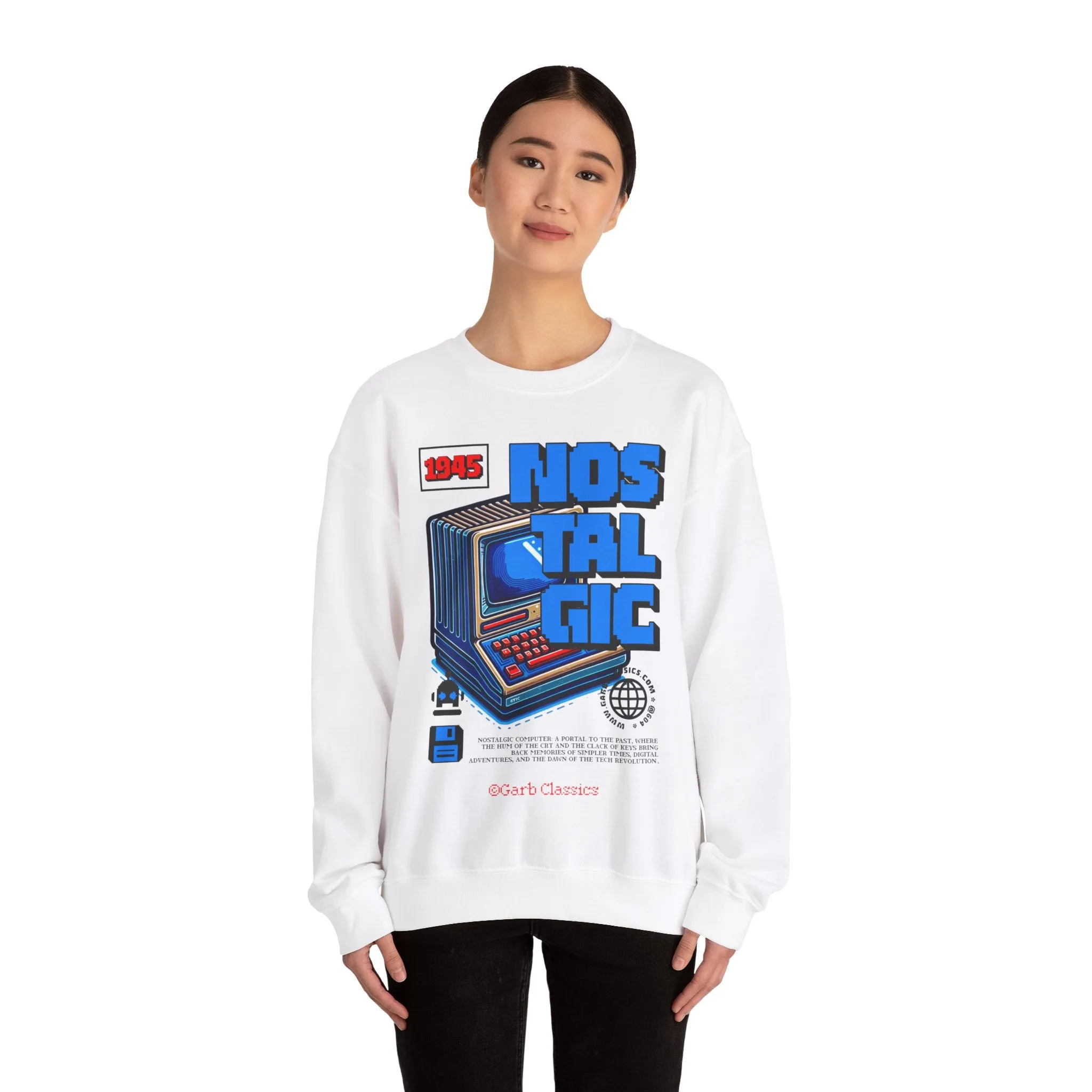 Nostalgic Computer Crewneck