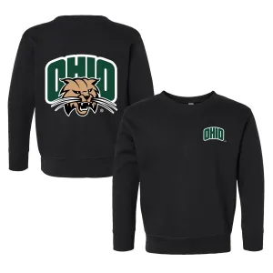 Ohio Bobcats Logo Toddler Crewneck Sweatshirt