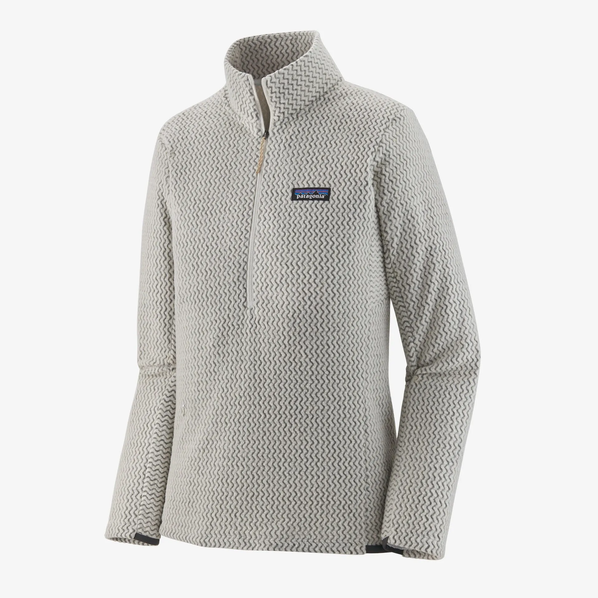 Patagonia Women's R1 Air Zip-Neck - WOOL WHITE