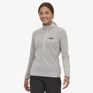 Patagonia Women's R1 Air Zip-Neck - WOOL WHITE