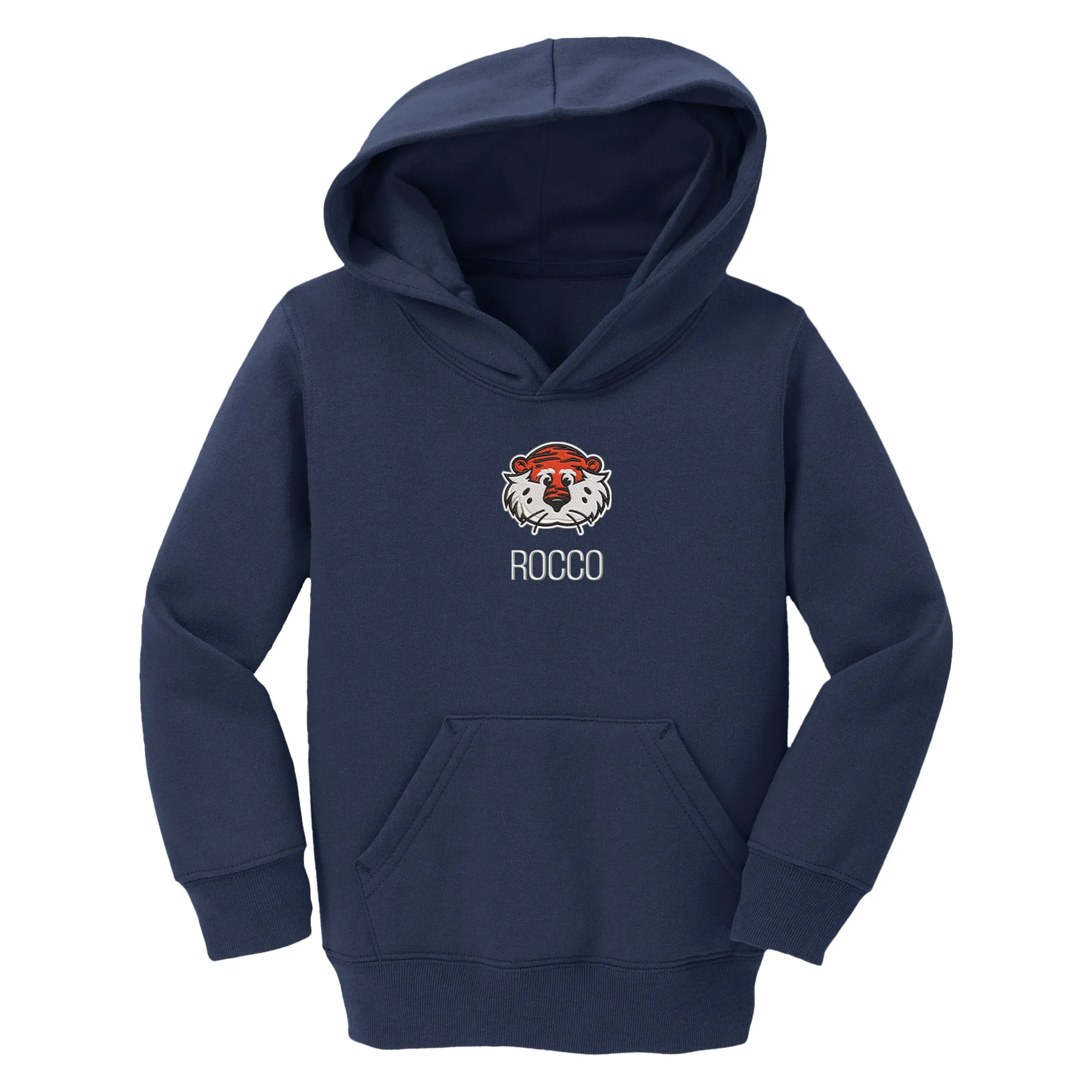 Personalized Auburn Tigers Aubie Toddler Pullover Sweatshirt