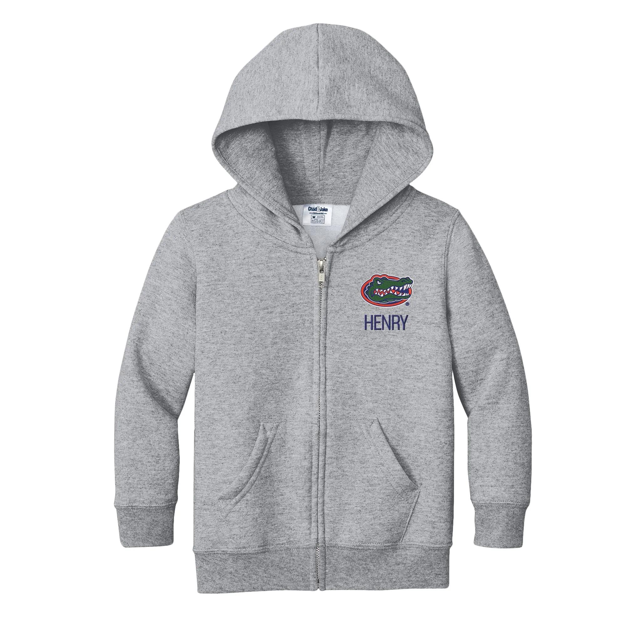 Personalized Florida Gators Toddler Full-Zip Sweatshirt