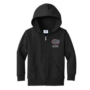 Personalized Florida Gators Toddler Full-Zip Sweatshirt