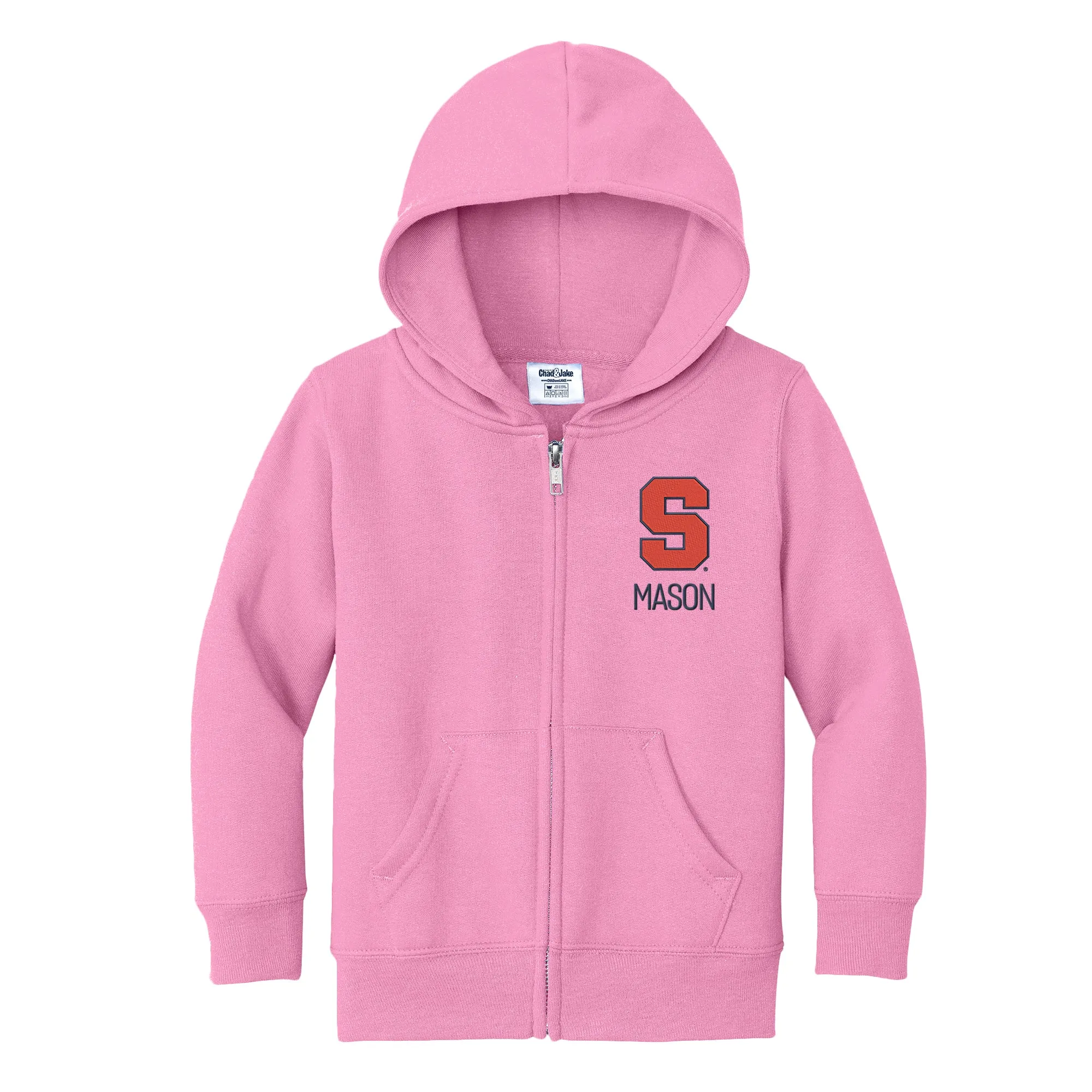 Personalized Syracuse Orange Toddler Full-Zip Sweatshirt