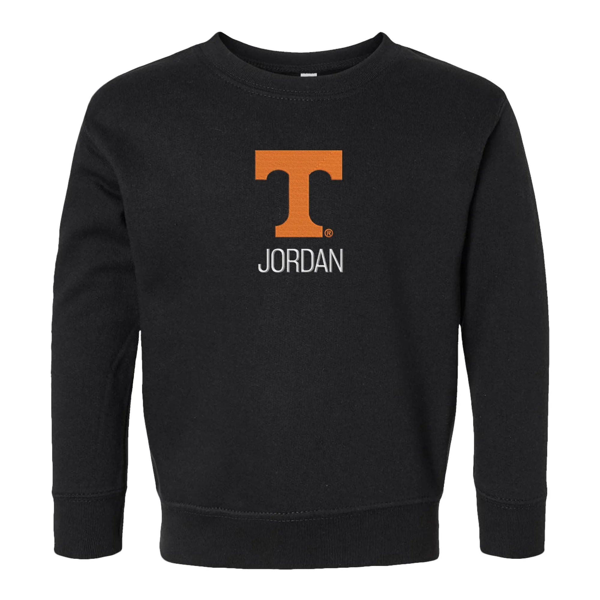 Personalized Tennessee Volunteers Toddler Crewneck Sweatshirt